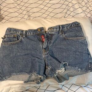Ralph Lauren size 8 “Saturday short” cut off Jean shorts